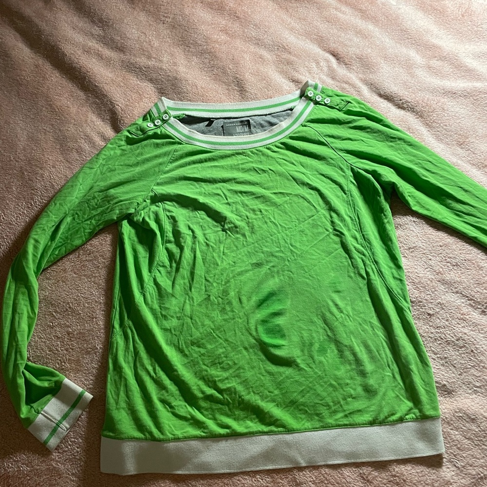 Green under armour sweater
